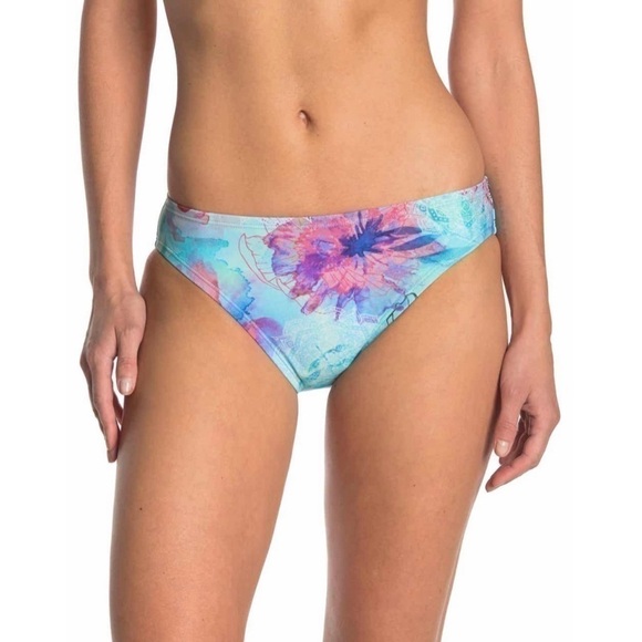 Adidas Floral Hipster Bikini Bottoms - Picture 1 of 9